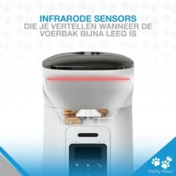 Pretty Paws PP002 Professionele Automatische Voerbak Kat- Stemrecorder - Voerautomaat - Katten Voerbak - Minimalistisch -Kattenbenodigdheden 1200x1199 18