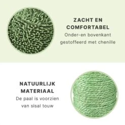 Krabpaal Voor Katten - Cactus - Met Kattenspeeltje - H 65 Cm -Kattenbenodigdheden 1200x1200 1001