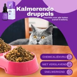 Aerend - Kalmerende Druppels Voor Katten - Anti-stress - Zanipro® 30ml - 100% Natuurlijk Uit Het Verenigd Koninkrijk - Met Ashwagandha & Valeriaan - No Stress Druppels Om Gedragsproblemen Te Verlichten - Voor Thuis En Onderweg -Kattenbenodigdheden 1200x1200 159