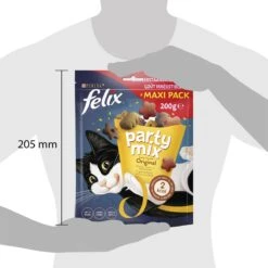 Felix Party Mix - Kattensnacks Original Mix - 5 X 200g -Kattenbenodigdheden 1200x1200 170