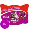 Whiskas Temptations 60 G - Kattensnack - 6 X Rund&Vlees -Kattenbenodigdheden 1200x1200 186