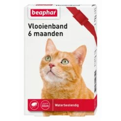 Beaphar Vlooienband Kat - Rood - 1 Stuk -Kattenbenodigdheden 1200x1200 203