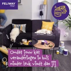 Feliway Help! - Verdamper + Cartridge - 7 Dagen - Kat - Tijdelijke Spannende Situaties Voor Je Kat -Kattenbenodigdheden 1200x1200 238