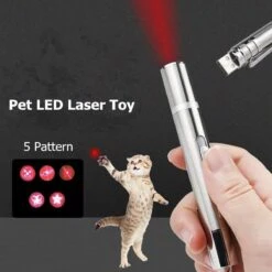 Laserpen - Oplaadbaar Met USB - Rode Laser - RVS Zilver - UV - Zaklamp - LED - Kat - Katten Speeltjes - Kattenspeelgoed - 7 Verschillende Standen 16 Laserpen - Oplaadbaar Met USB - Rode Laser - RVS Zilver - UV - Zaklamp - LED - Kat - Katten Speeltjes - Kattenspeelgoed - 7 Verschillende Standen -Kattenbenodigdheden 1200x1200 283