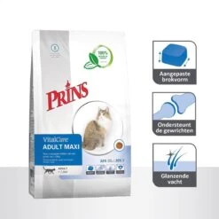 Prins VitalCare Adult Maxi - Kattenvoer - 10 Kg - Kat 27 Prins VitalCare Adult Maxi - Kattenvoer - 10 Kg - Kat -Kattenbenodigdheden 1200x1200 3