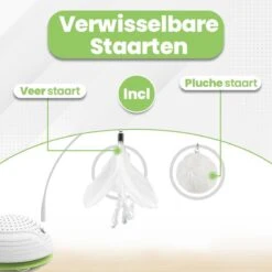 Petgeek Running Smart - Kattenspeeltjes Intelligentie - Kattenspeelgoed - Automatische Bewegingen - Kattenspeeltjes -Kattenbenodigdheden 1200x1200 344