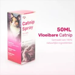 LBB - Catnip Spray 50ML - 100% Natuurlijk - CE Gekeurd - Kattenkruid Spray - Catnip Speelgoed - Valeriaan - Kat - Katten -Kattenbenodigdheden 1200x1200 372