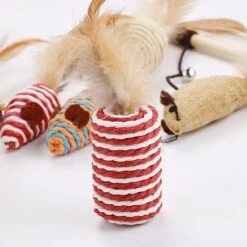 GIZMO Luxe Kattenspeeltjes Set - 7 Speeltjes - Interactieve Kattenhengel, Kattenspeelgoed & Speelmuisjes - Kitten Speeltjes 14 GIZMO Luxe Kattenspeeltjes Set - 7 Speeltjes - Interactieve Kattenhengel, Kattenspeelgoed & Speelmuisjes - Kitten Speeltjes -Kattenbenodigdheden 1200x1200 392