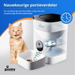 PIXMY - Automatische Voerbak Kat - 4L - Wi-Fi - Met App En Full HD Camera - Voerbak Kat -Kattenbenodigdheden 1200x1200 458