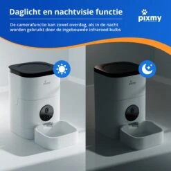 PIXMY - Automatische Voerbak Kat - 4L - Wi-Fi - Met App En Full HD Camera - Voerbak Kat -Kattenbenodigdheden 1200x1200 464