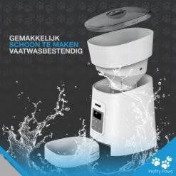 Pretty Paws PP002 Professionele Automatische Voerbak Kat- Stemrecorder - Voerautomaat - Katten Voerbak - Minimalistisch -Kattenbenodigdheden 1200x1200 479
