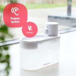 Hoopo® Agua - DRAADLOZE Waterfontein Katten - SMART Waterfontein Katten - UVC Disinfectie - 2 Liter - Automatische Katten Fontein -Kattenbenodigdheden 1200x1200 533