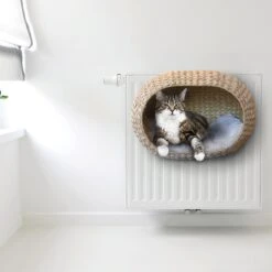 Ebi Radiator Sunrise Kattenmand - Incl. Kussen - Beige - 45 X 30 X 30 Cm -Kattenbenodigdheden 1200x1200 551
