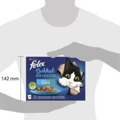Felix Dubbel Zo Lekker Vis Selectie In Gelei - Katten Natvoer - 48 X 85g -Kattenbenodigdheden 1200x1200 63