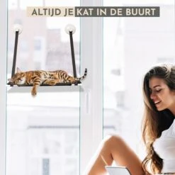 TACTIV PETS® Kattenhangmat | Hangmat Kat | Kattenhangmat Raam | Kattenmand -Kattenbenodigdheden 1200x1200 694