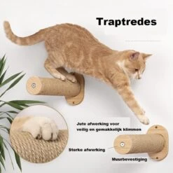 Klimmuur Kat XXL Editie - Krabpaal - Katten Klimmuur - Katten Klim Wand - Met Hangmat 22 Klimmuur Kat XXL Editie - Krabpaal - Katten Klimmuur - Katten Klim Wand - Met Hangmat -Kattenbenodigdheden 1200x1200 696