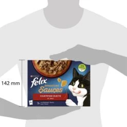 Felix Sensations Sauces Countryside Selectie In Saus - Katten Natvoer - 48 X 85g -Kattenbenodigdheden 1200x1200 72