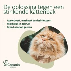 Catuals Kattenbakvulling Geurverdrijver - Neutraliseert Urinegeur Van Katten - Baby Care - 1kg -Kattenbenodigdheden 1200x1200 792