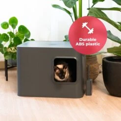 Hoopo® Dome Kattenbak Grijs - Kattenbak - Kattenbakschep - Kattenbakmat 15 Hoopo® Dome Kattenbak Grijs - Kattenbak - Kattenbakschep - Kattenbakmat -Kattenbenodigdheden 1200x1200 793