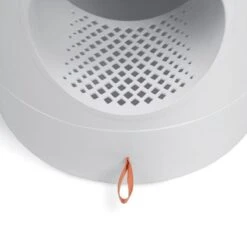 A Sunny Day Kattenbak Met Lade, Bedje En Krabplank - Inclusief Schepje - Design Kattenbak - Wit - Dichte Kattenbak - Kattenbak Gesloten -Kattenbenodigdheden 1200x1200 809