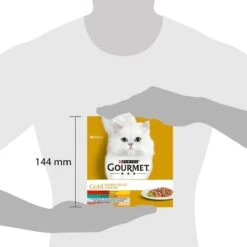 Gourmet Gold Luxe Mix - Kattenvoer Natvoer - Vis/Vlees - 48 X 85 G -Kattenbenodigdheden 1200x1200 81