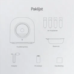 Petree Cube - Zelfreinigende Kattenbak - Automatisch - Bedienen Via De App - Katten - Anti-geur - 60 X 52 X 64 Cm -Kattenbenodigdheden 1200x1200 848