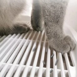 Skipoo Kattenbak Space Series - Kattenmand Met Lade - Inclusief Kattenbak Schep - Grote Kattenbak -Kattenbenodigdheden 1200x1200 856