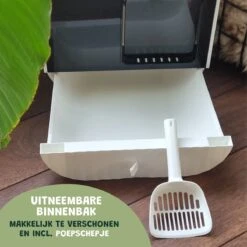 De Blaffende Kat Moderne Kattenbak - Met Uitneembare Lade En Kattenbak Mat 17 De Blaffende Kat Moderne Kattenbak - Met Uitneembare Lade En Kattenbak Mat -Kattenbenodigdheden 1200x1200 866