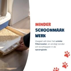 JC Pets Premium Kattenbak Systeem - Inclusief 2.5KG / 4L Kattenbakvulling - Zelfreinigend 19 JC Pets Premium Kattenbak Systeem - Inclusief 2.5KG / 4L Kattenbakvulling - Zelfreinigend -Kattenbenodigdheden 1200x1200 877