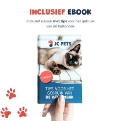 JC Pets Premium Kattenbak Systeem - Inclusief 2.5KG / 4L Kattenbakvulling - Zelfreinigend 23 JC Pets Premium Kattenbak Systeem - Inclusief 2.5KG / 4L Kattenbakvulling - Zelfreinigend -Kattenbenodigdheden 1200x1200 879