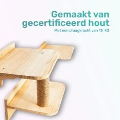 LBB - Katten Klimmuur - Ladder En Krabpaal - Katten Klim Wand - Krabpaal Muur - Klimmuur Kat - Krabpaal Voor Grote Katten -Kattenbenodigdheden 1200x1200 907