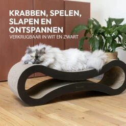 Snoozle Loop Krabpaal Voor Katten - Zwart - 86cm - Krabmeubel Voor Grote Katten - Karton 22 Snoozle Loop Krabpaal Voor Katten - Zwart - 86cm - Krabmeubel Voor Grote Katten - Karton -Kattenbenodigdheden 1200x1200 933