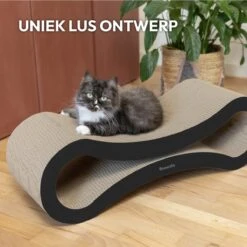 Snoozle Loop Krabpaal Voor Katten - Zwart - 86cm - Krabmeubel Voor Grote Katten - Karton 24 Snoozle Loop Krabpaal Voor Katten - Zwart - 86cm - Krabmeubel Voor Grote Katten - Karton -Kattenbenodigdheden 1200x1200 935