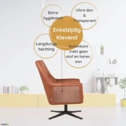 Merkloos Katten Anti Krab XXL Vellen - 10 Stuks - Met NeeleG Springveren - Meubelbescherming - Diervriendelijk - Geen Krabschade Aan Meubels - Bankbescherming - Enkelzijdig Klevend En Transparant - Zonder Punaises - Krabpaal - Anti Scratch - 30x45 CM -Kattenbenodigdheden 1200x1200 949