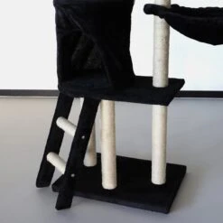 Merkloos Katten Krabpaal Saar Zwart Kattenhuis -Kattenbenodigdheden 1200x1200 961