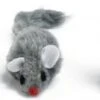 Beeztees Plush Muisje Grijs - Zakje 3st 5 Cm -Kattenbenodigdheden 1200x279