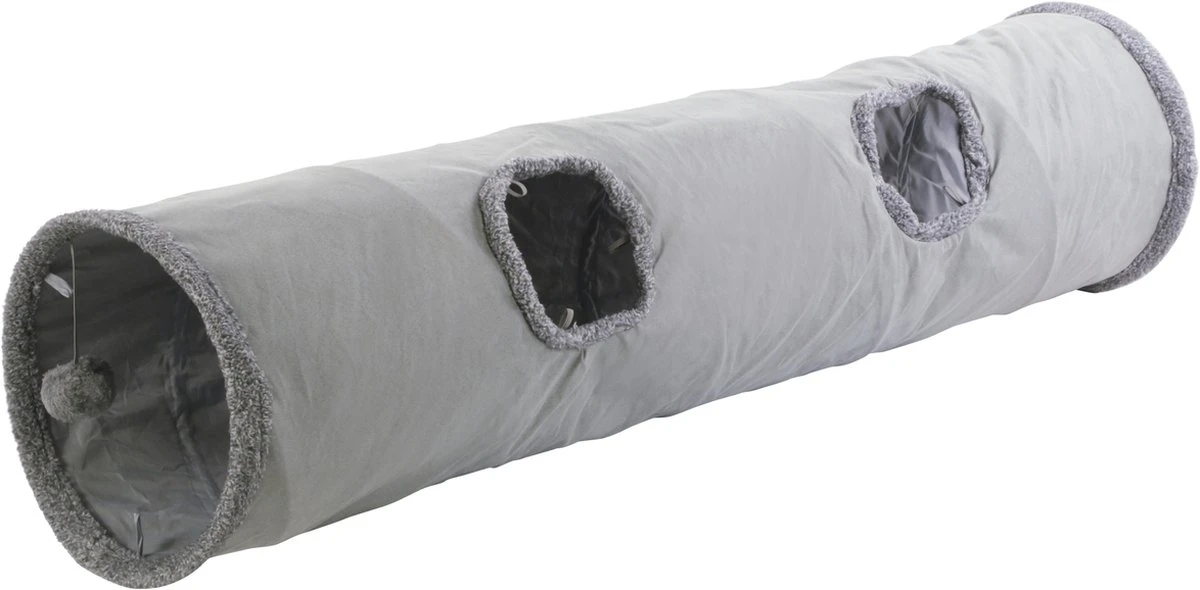 Kattentunnel Of Puppy Tunnel - 130x30 - Grijs - Speeltunnel 5 Kattentunnel Of Puppy Tunnel - 130x30 - Grijs - Speeltunnel - Afbeelding 3