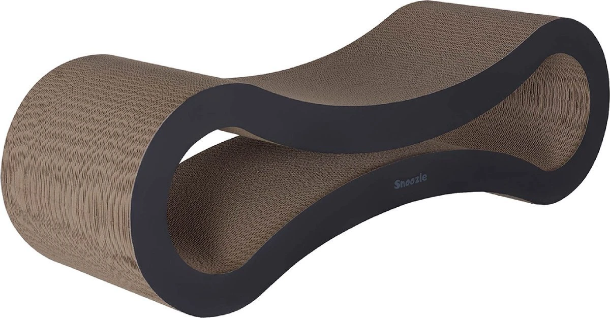 Snoozle Loop Krabpaal Voor Katten - Zwart - 86cm - Krabmeubel Voor Grote Katten - Karton 5 Snoozle Loop Krabpaal Voor Katten - Zwart - 86cm - Krabmeubel Voor Grote Katten - Karton - Afbeelding 3