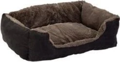 Beeztees Baboo - Kattenmand - Taupe/Zwart - 48x37x18 Cm -Kattenbenodigdheden 1200x629 1