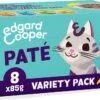 Edgard & Cooper Kattenvoer Adult Multipack Pate 8 X 85 Gr