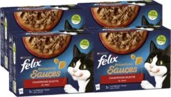Felix Sensations Sauces Countryside Selectie In Saus - Katten Natvoer - 48 X 85g