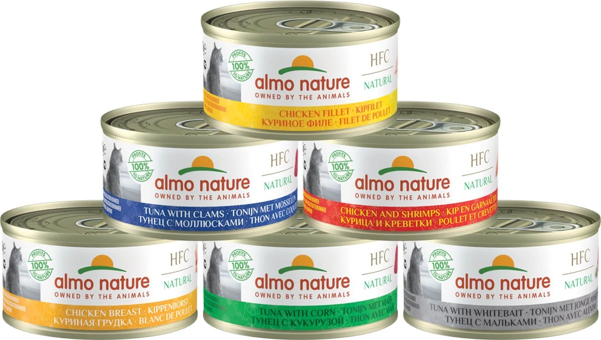 Almo Nature Natvoer Voor Katten - HFC Natural - 24 X 70g - Kippenborst - 24 X 70 Gram 11 Almo Nature Natvoer Voor Katten - HFC Natural - 24 X 70g - Kippenborst - 24 X 70 Gram - Afbeelding 9