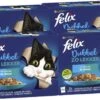 Felix Dubbel Zo Lekker Vis Selectie In Gelei - Katten Natvoer - 48 X 85g -Kattenbenodigdheden 1200x683