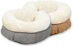All For Paws Donut Bed – Kattenmand – Biedt Warmte En Comfort Voor Katten Of Kleine Honden – Ø 45cm – Beige – Wasbaar Met De Hand -Kattenbenodigdheden 1200x759 4