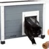 MyMax Kattenhuis - Hout - Openslaand Bitumen Dak - Kattenhuis Voor Buiten - Kattenhok - Kattenhuisje Hout - Grijs - 57*45*43CM 1 MyMax Kattenhuis - Hout - Openslaand Bitumen Dak - Kattenhuis Voor Buiten - Kattenhok - Kattenhuisje Hout - Grijs - 57*45*43CM -Kattenbenodigdheden 1200x772 1