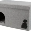 Trixie Kattenhuis Kimy Grijs 70X40X40 CM -Kattenbenodigdheden 1200x795