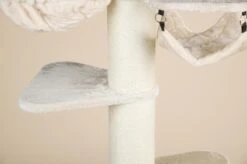 Krabpaal Plafondhoog Voor Grote Katten Maine Coon Tower Crown Crème Beige Van RHRQuality 20 Krabpaal Plafondhoog Voor Grote Katten Maine Coon Tower Crown Crème Beige Van RHRQuality -Kattenbenodigdheden 1200x799 15