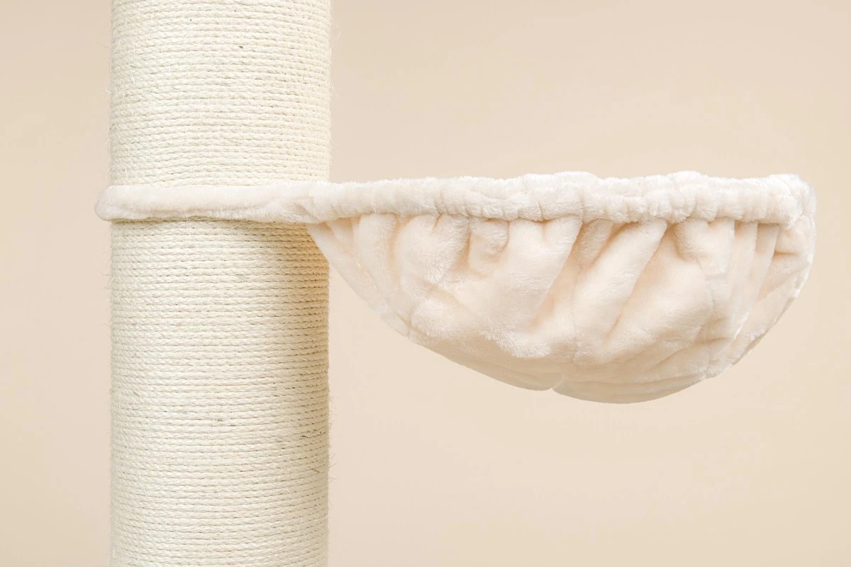 Krabpaal Voor Grote Katten Maine Coon Sleeper De Luxe Crème Beige Van RHRQuality 5 Krabpaal Voor Grote Katten Maine Coon Sleeper De Luxe Crème Beige Van RHRQuality - Afbeelding 3