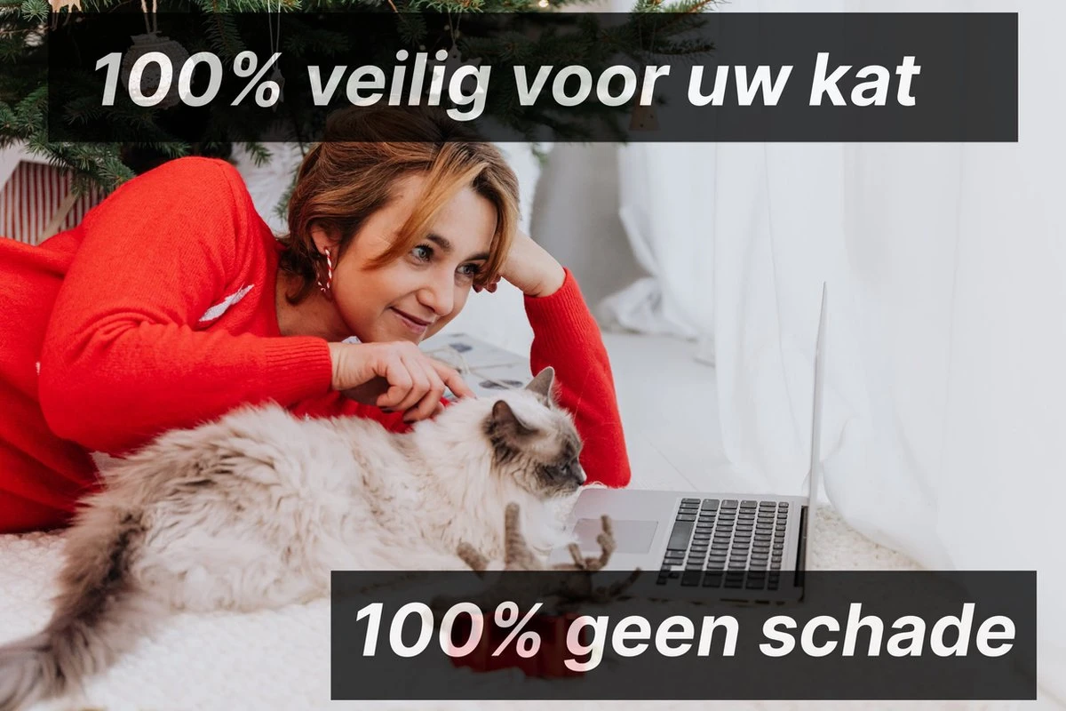 SHATY® Anti Krab Katten - Katten Anti Krab - 8 XL Vellen - Meubelbescherming - Bankbescherming - Krabpaal - Krabplank - Anti Scratch - Tegen Krabben - Plakzijde - Geen Punaises Nodig -Transparant - 43.2 X 30.5 Cm - Incl GRATIS Katten Kam 11 SHATY® Anti Krab Katten - Katten Anti Krab - 8 XL Vellen - Meubelbescherming - Bankbescherming - Krabpaal - Krabplank - Anti Scratch - Tegen Krabben - Plakzijde - Geen Punaises Nodig -Transparant - 43.2 X 30.5 Cm - Incl GRATIS Katten Kam - Afbeelding 9