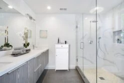 WONDERMAKE® Grote Kattenkast Houten Voor Kattenbak Kattentoilet, XL-kattenbak Dressoir Kastje Met Schuiflade, Designer Kattenhuis Met Kattenhol Kattenbakkast, Kasten Kast Voor Katten Binnen Hoog, 51 X 46 X 96 Cm, Wit -Kattenbenodigdheden 1200x809 1